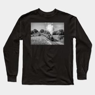 7903 Foremarke Hall - Black and White Long Sleeve T-Shirt